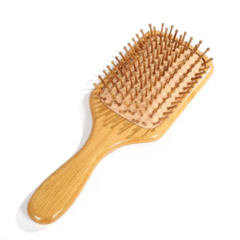 bamboo hair comb square big size