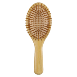 bamboo hair comb round big size