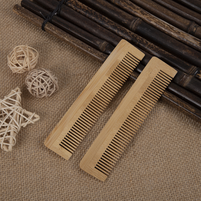 bamboo fine tooth hair comb - Image 3