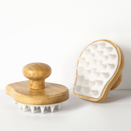 Bamboo Shampoo Scalp Brush