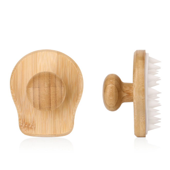 Bamboo Shampoo Scalp Brush - Image 3