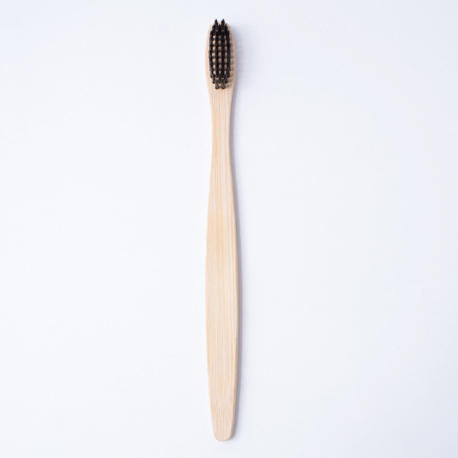 flat bamboo toothbrush - Image 2