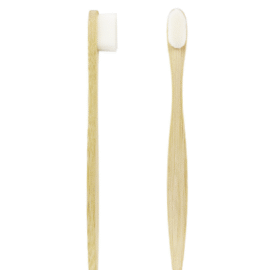 nano bamboo toothbrush flat
