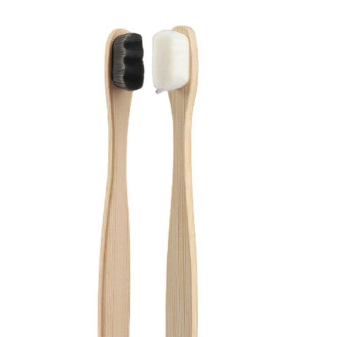 nano bamboo toothbrush flat - Image 2