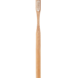 round bamboo toothbrush