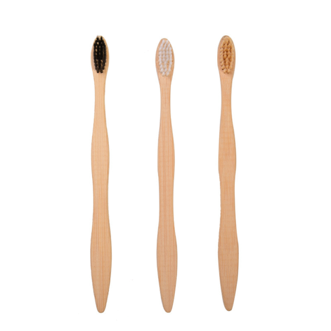 wavy bamboo toothbrush - Image 2