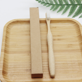 bamboo toothbrush ergonomic handle