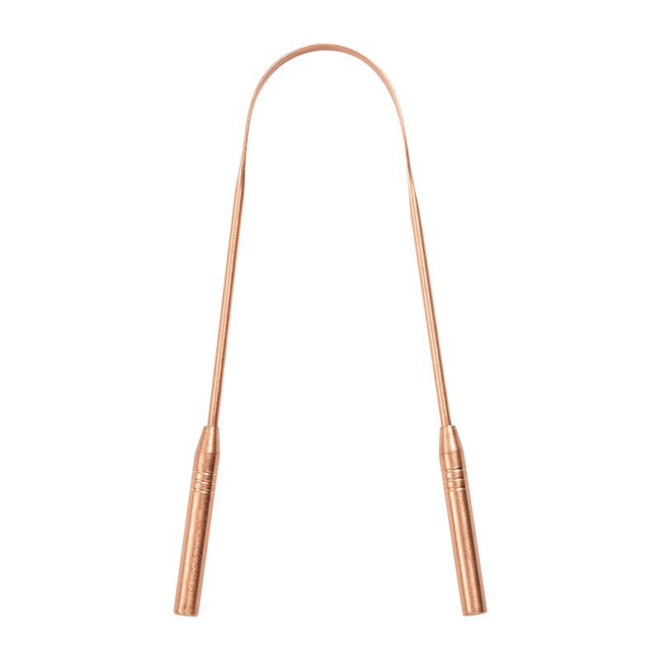 copper tongue scraper