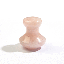 mushroom facial GUA SHA pink