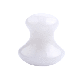 mushroom facial GUA SHA white