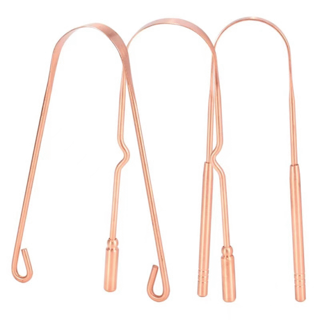 copper tongue scraper